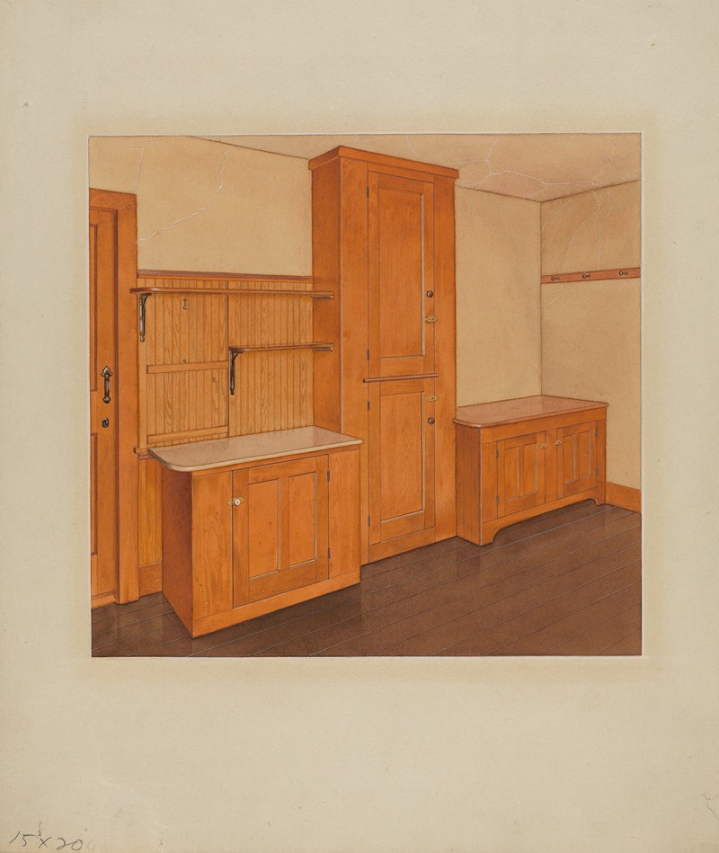 John W. Kelleher - Built-in Cupboard