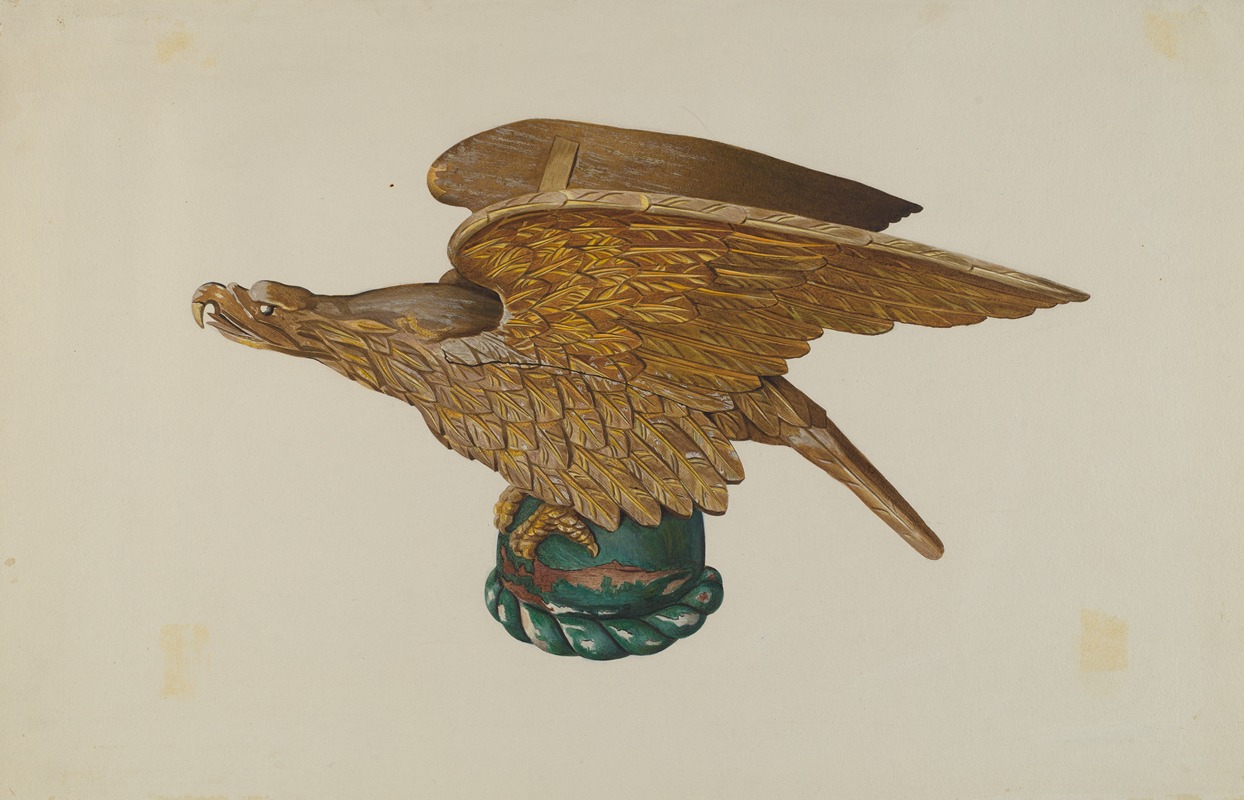 John W. Kelleher - Eagle from Tugboat Wheelhouse