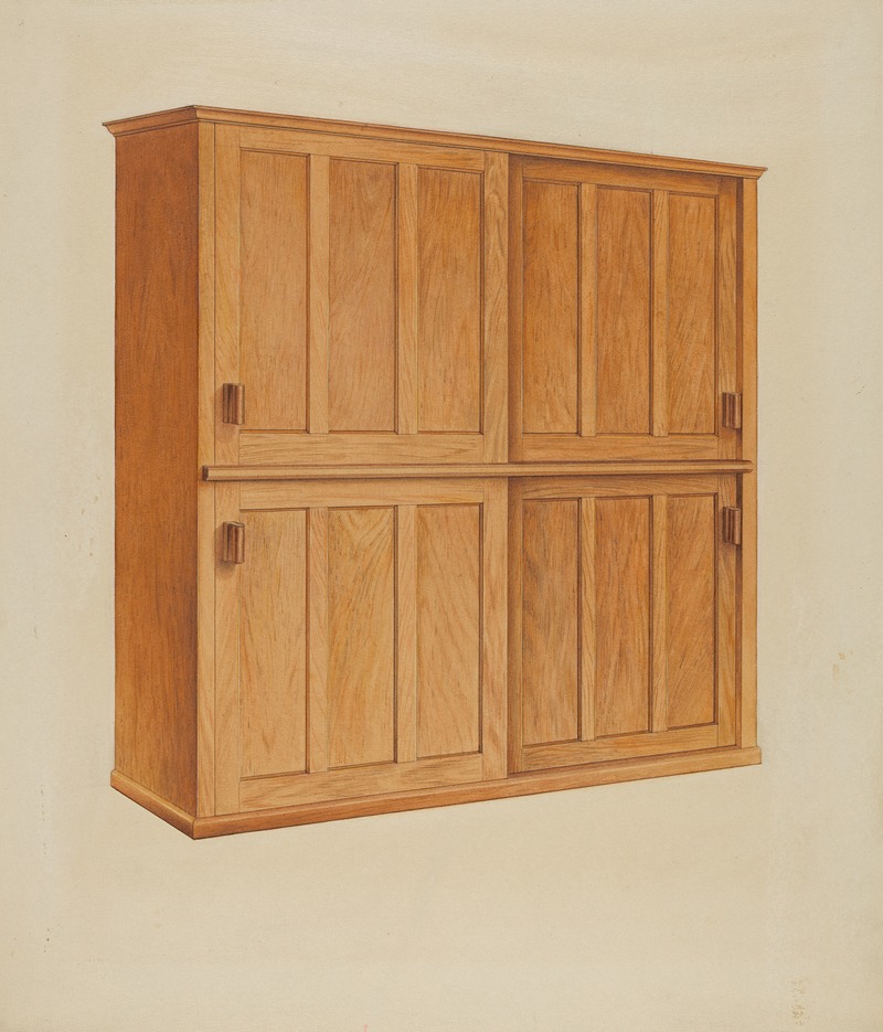 John W. Kelleher - Shaker Bookcase