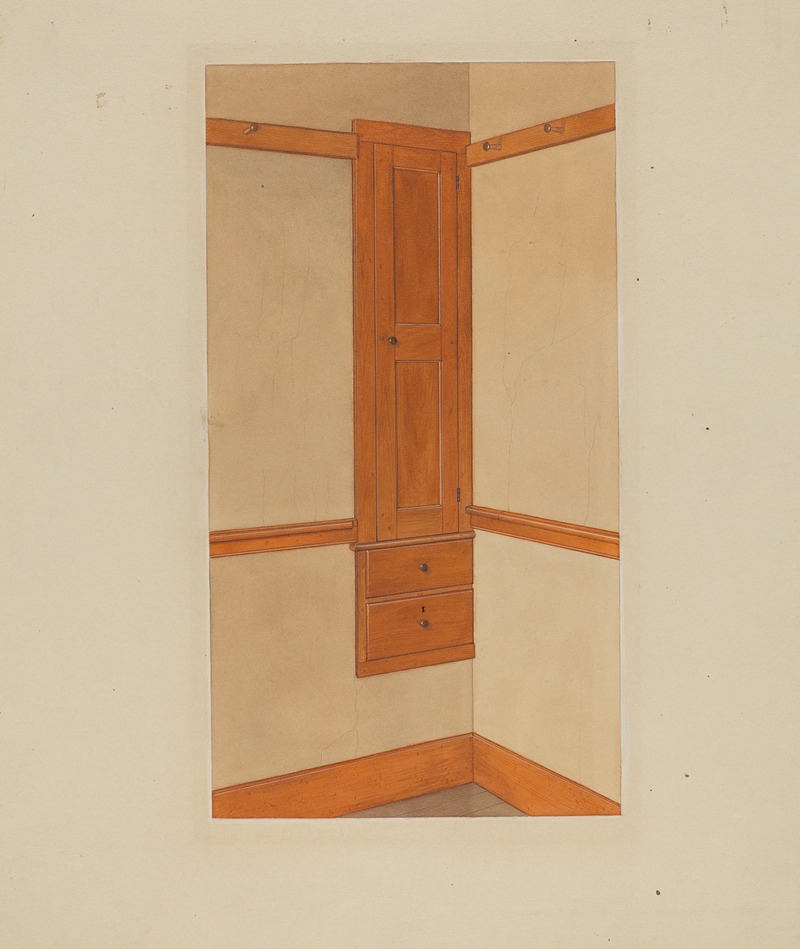 John W. Kelleher - Shaker Built-In Cupboard