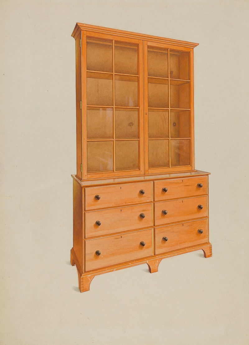 John W. Kelleher - Shaker Cabinet