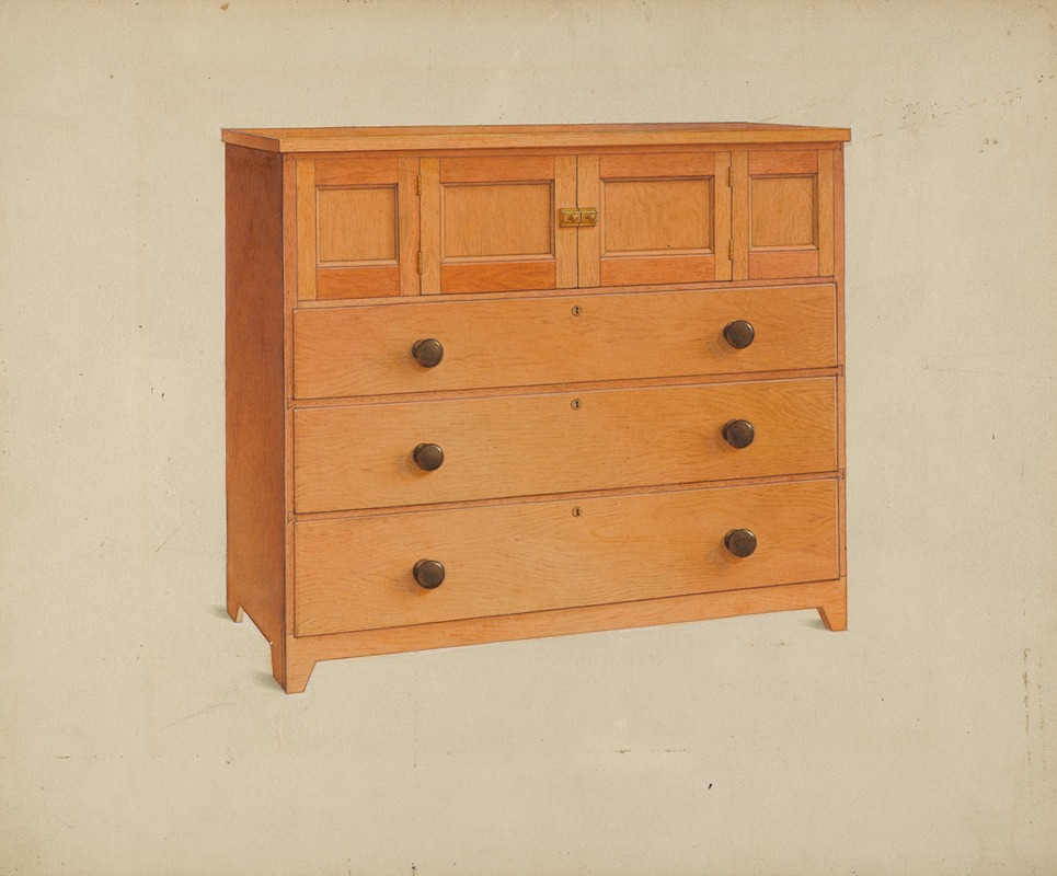 John W. Kelleher - Shaker Chest of Drawers