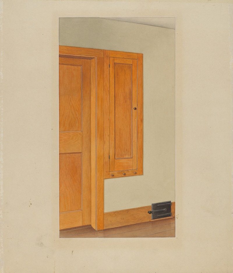 John W. Kelleher - Shaker Cupboard