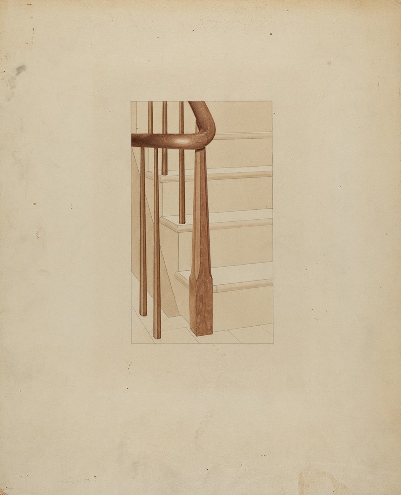 John W. Kelleher - Shaker Newel Post