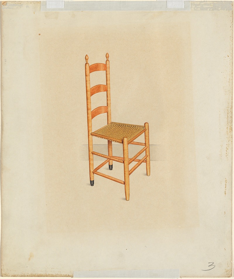 John W. Kelleher - Shaker Tilting Chair