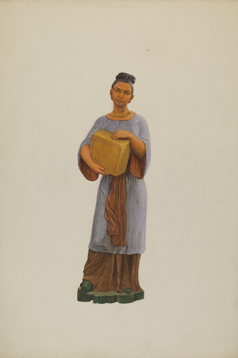 John W. Kelleher - Tea Store Figure