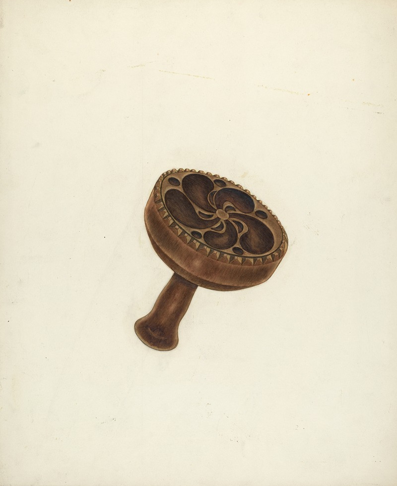 John Wilkes - Zoar Butter Mold