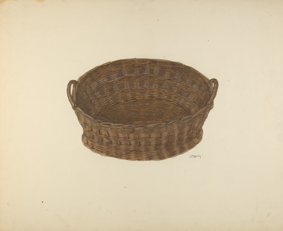 John Wilkes - Zoar Sewing Basket