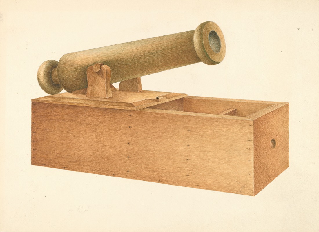 Joseph Ficcadenti - Cannon-shaped Ballot Box