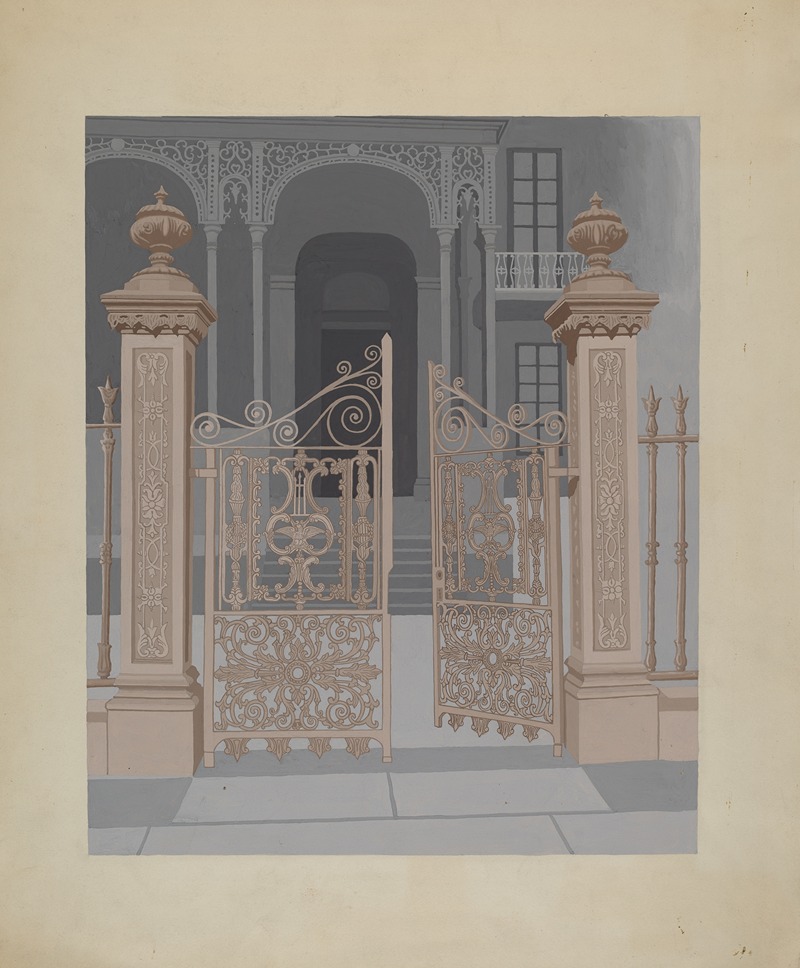 Joseph L. Boyd - Cast Iron Gate