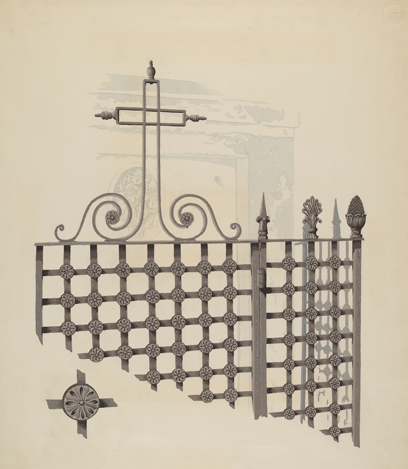 Joseph L. Boyd - Iron Gate and Fence