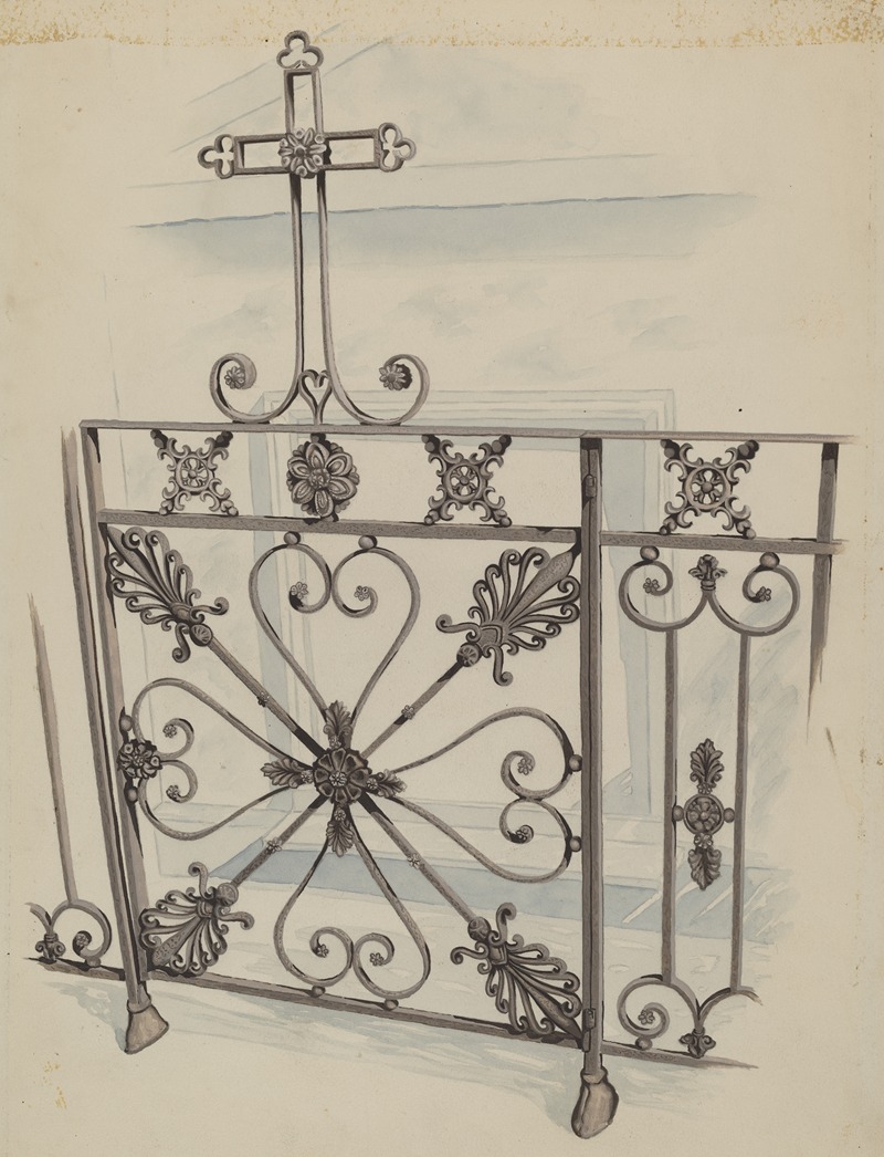 Joseph L. Boyd - Iron Gate and Fence