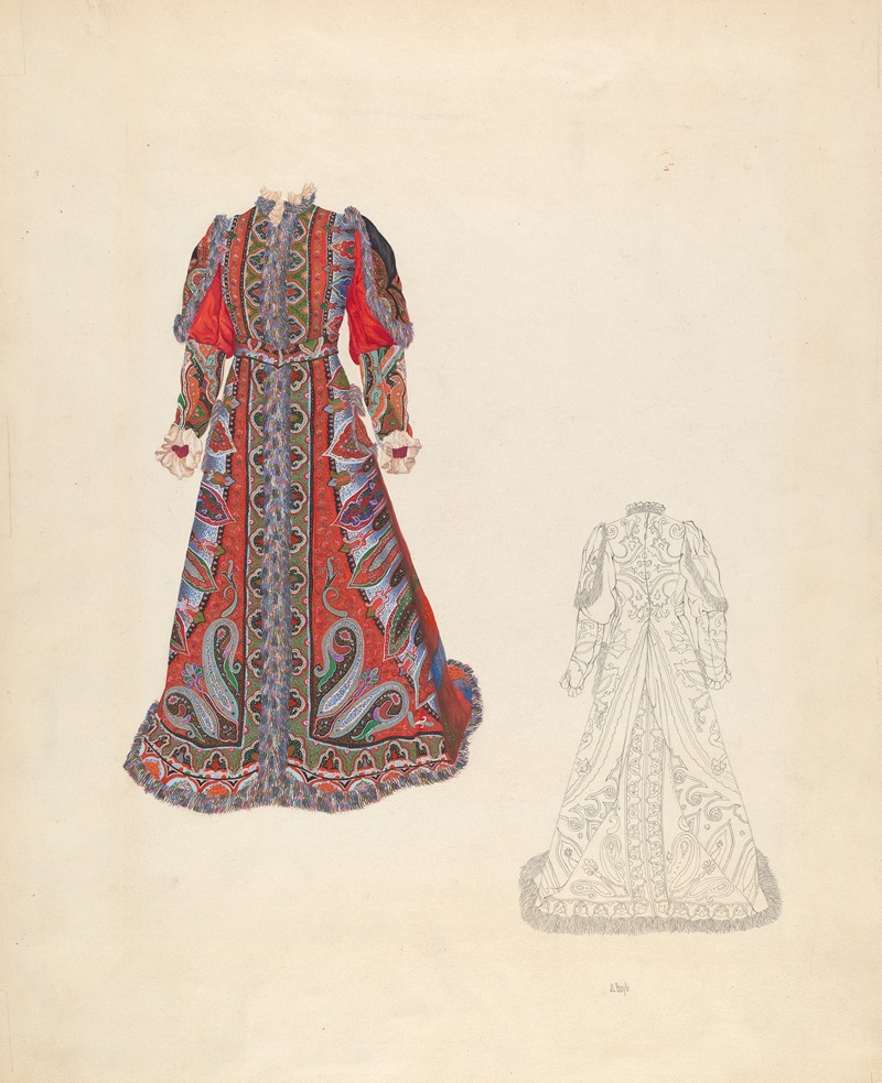 Joseph L. Boyd - Tea Gown