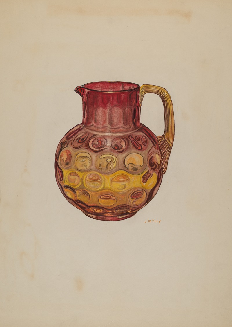 Joseph Mitry - Pitcher (Amberina)