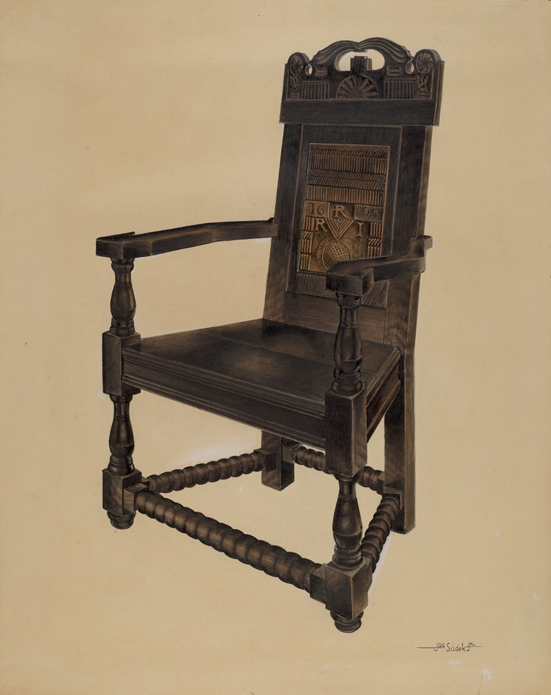 Joseph Sudek - Carved Chair