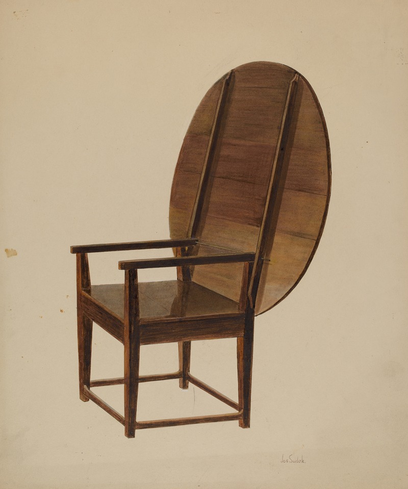 Joseph Sudek - Combination Table and Chair (as chair)