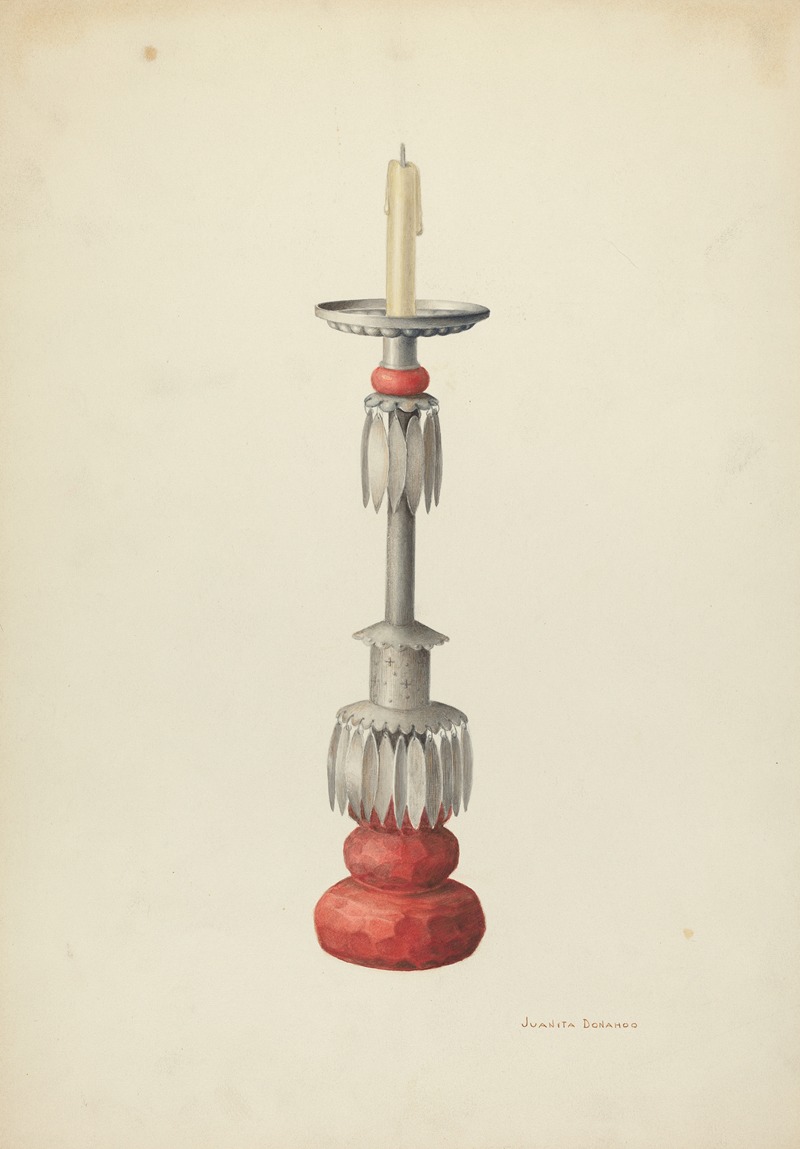 Juanita Donahoo - Candlestick (One of a Pair)