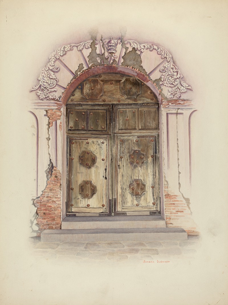 Juanita Donahoo - Doorway and Wall Painting