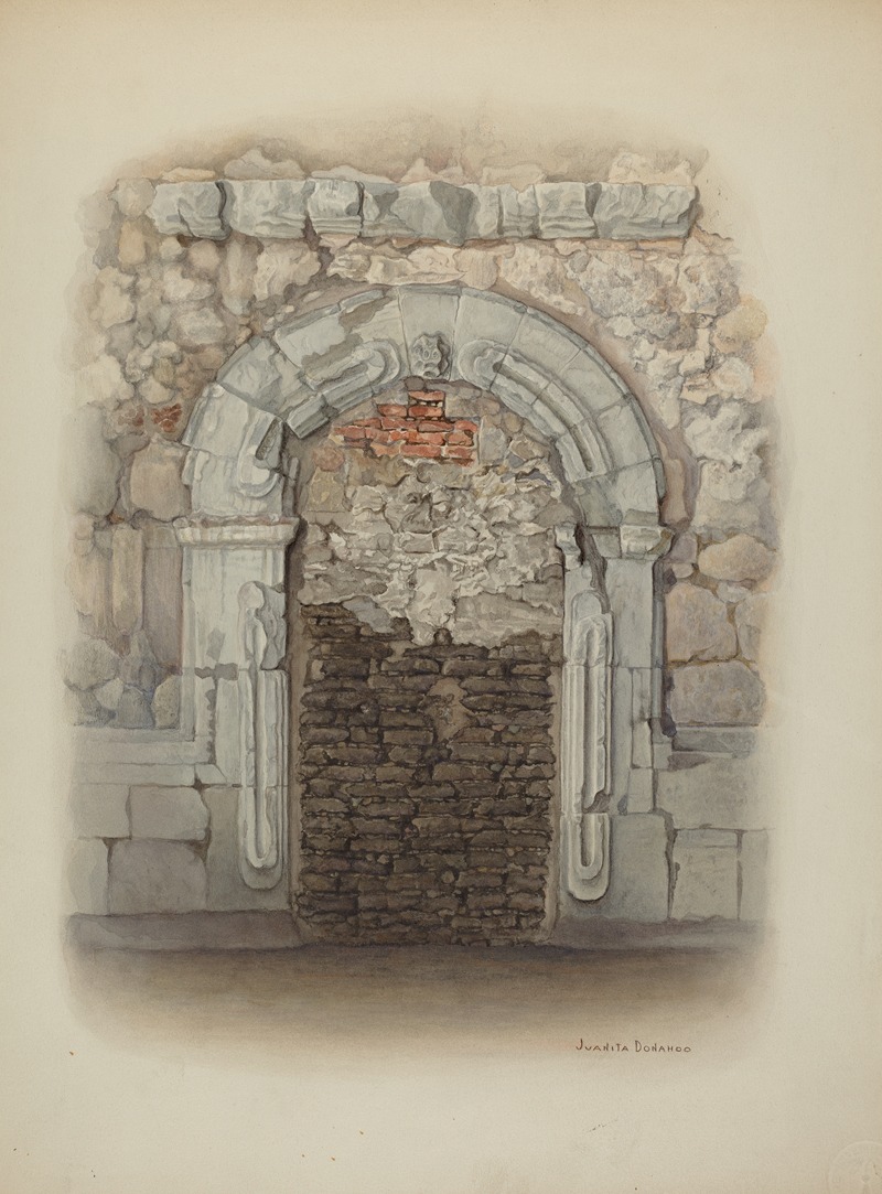 Juanita Donahoo - Doorway, Stone