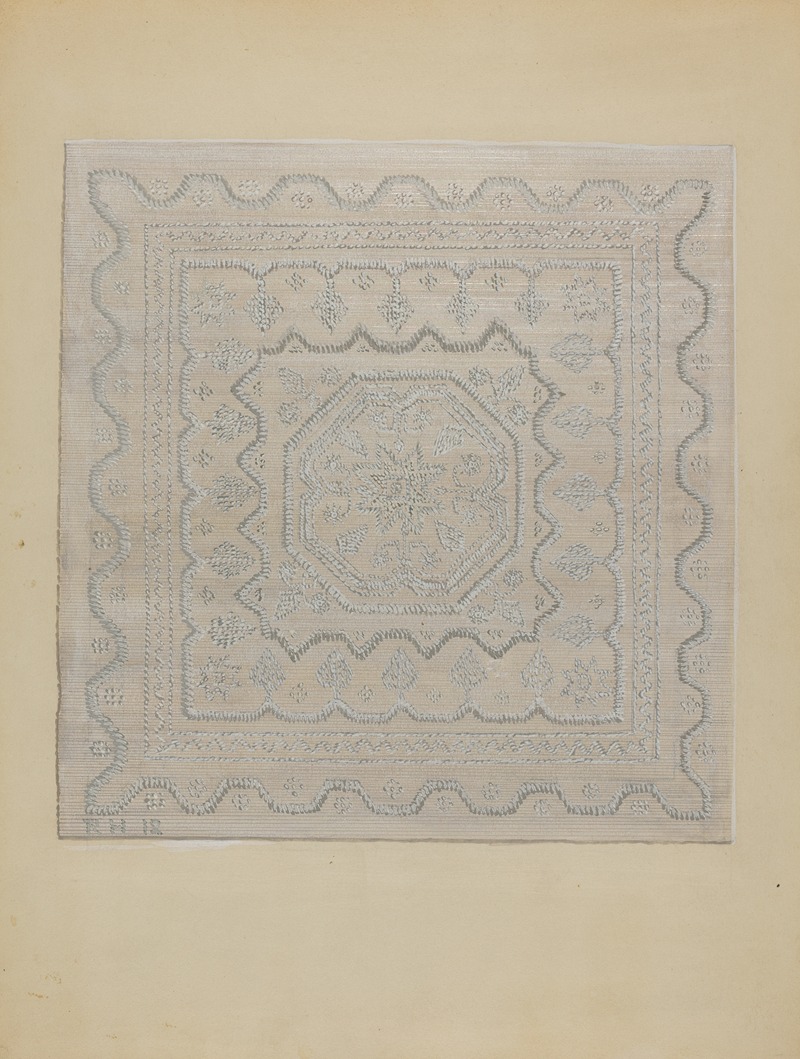 Jules Lefevere - Candlewick Coverlet (Woven)