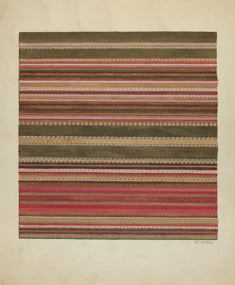 Jules Lefevere - Handwoven Carpet