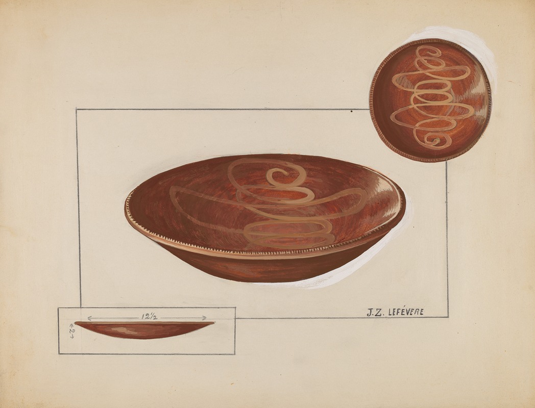 Jules Lefevere - Pie Plate