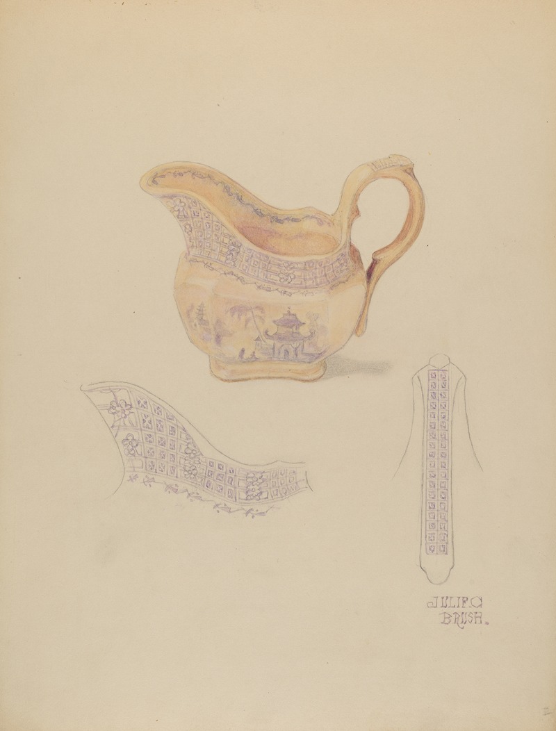 Julie C. Brush - Cream Pitcher