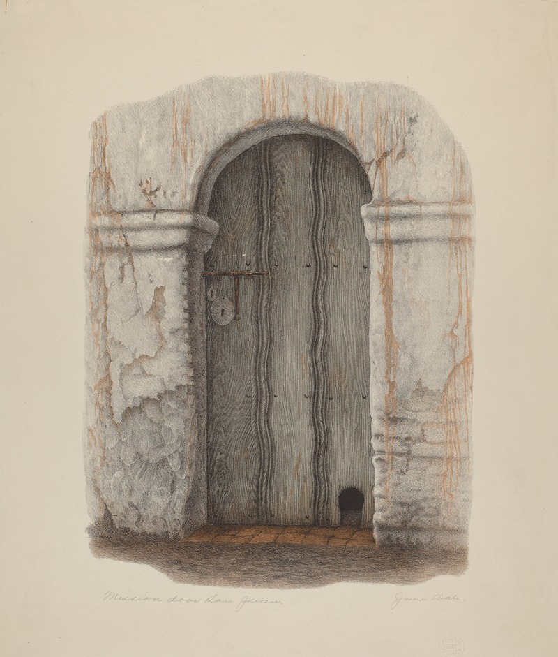 June Dale - Mission Door San Juan