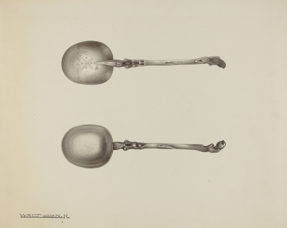 Kalamian Walton - Silver Funeral Spoon