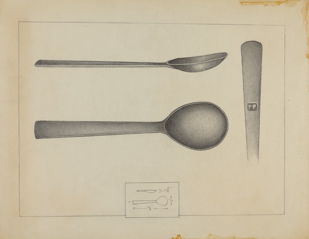 Karl Joubert - Pewter Spoon