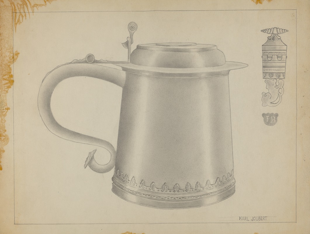 Karl Joubert - Silver Tankard