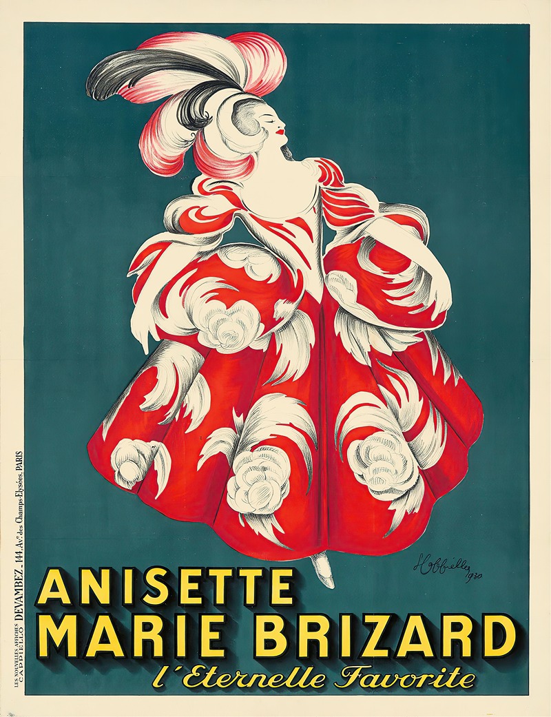 Leonetto Cappiello - Anisette Marie Brizard