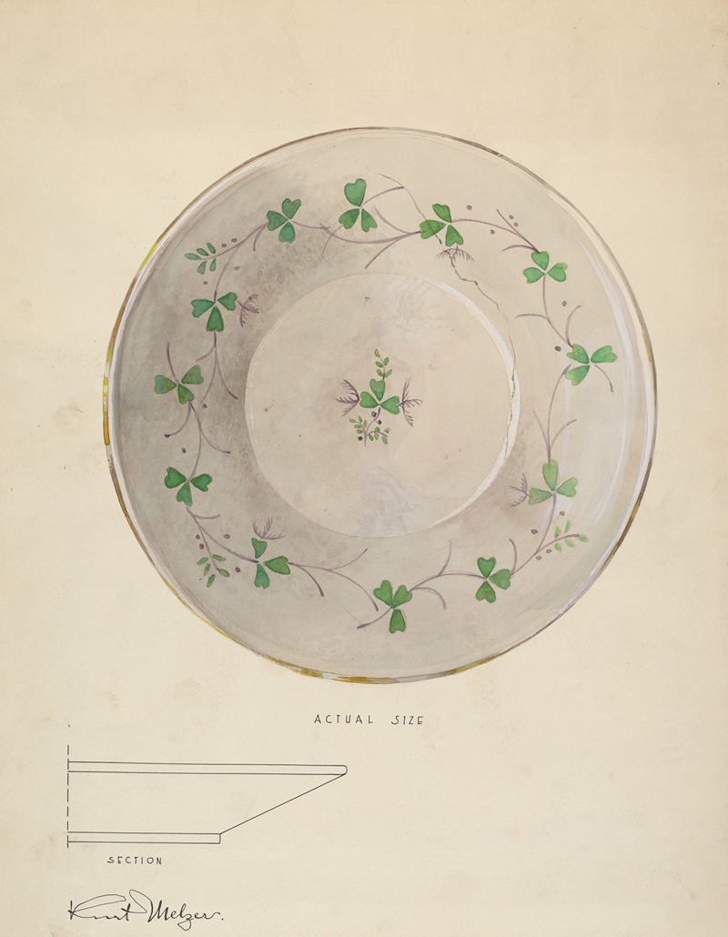 Kurt Melzer - Plate