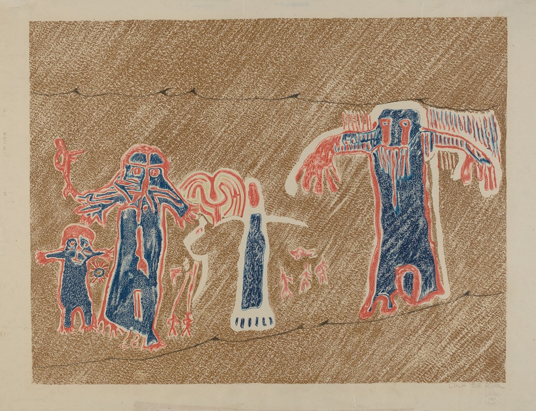 Lala Eve Rivol - Petroglyph – Human Figures