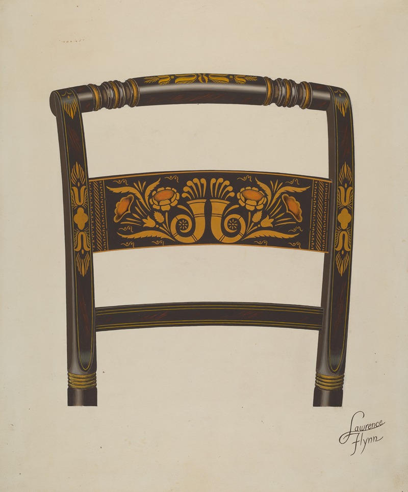 Lawrence Flynn - Back of Hitchcock Chair