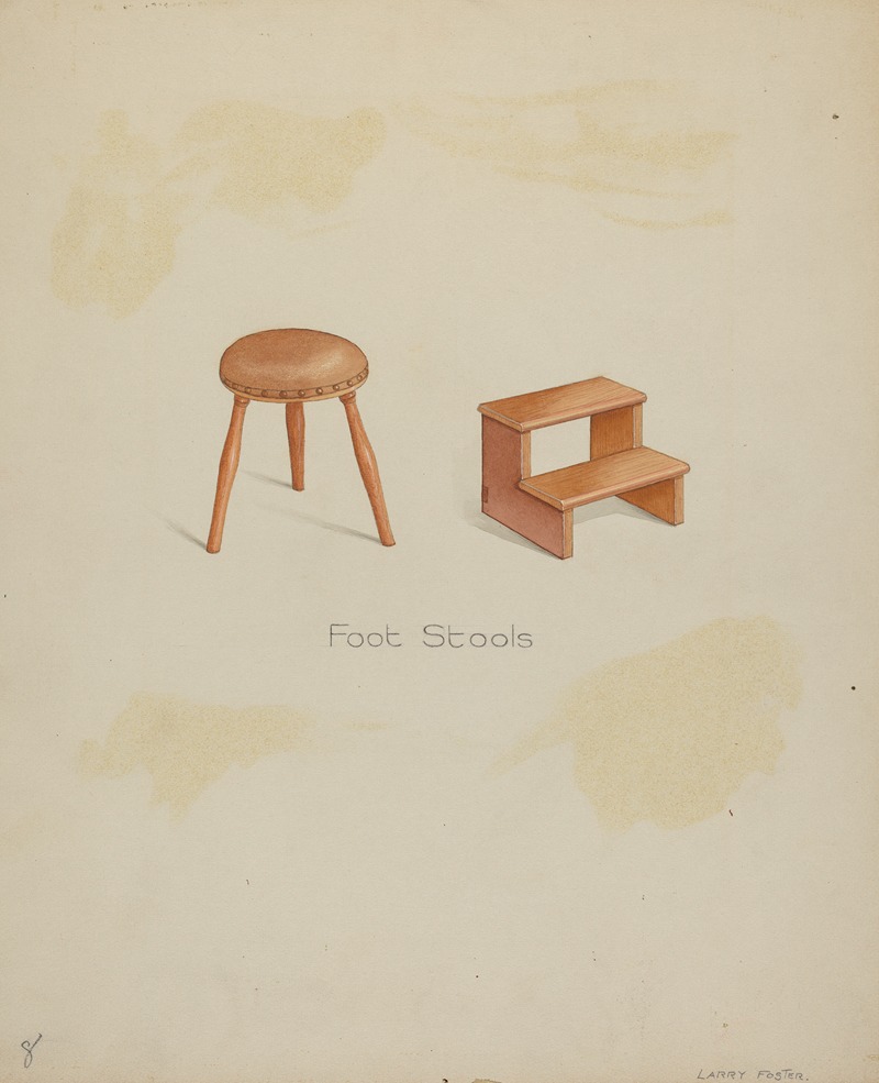 Lawrence Foster - Shaker Stools