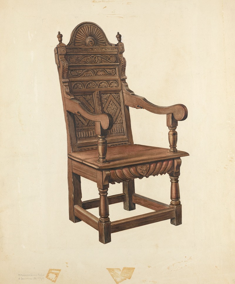 Lawrence Phillips - Jacobean Armchair