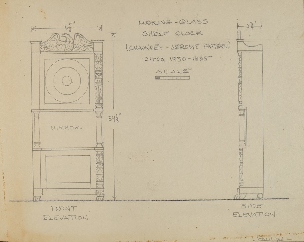 Lawrence Phillips - Shelf Clock