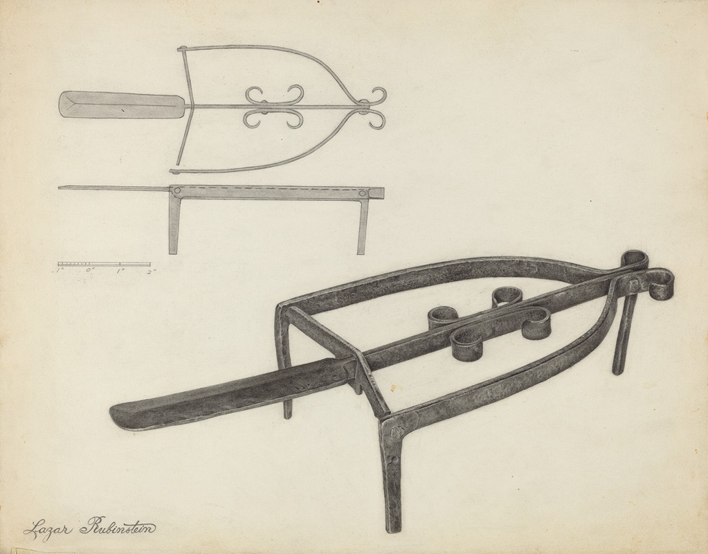 Lazar Rubinstein - Flat Iron Holder