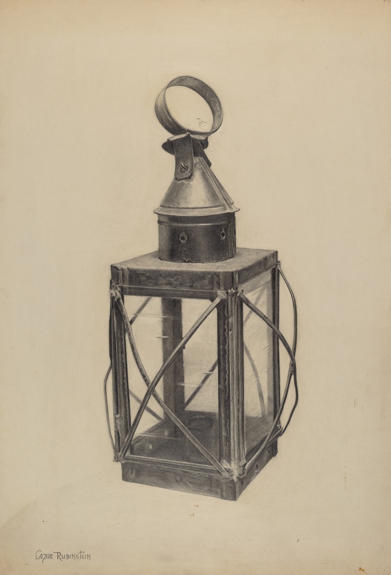 Lazar Rubinstein - Hand Lantern