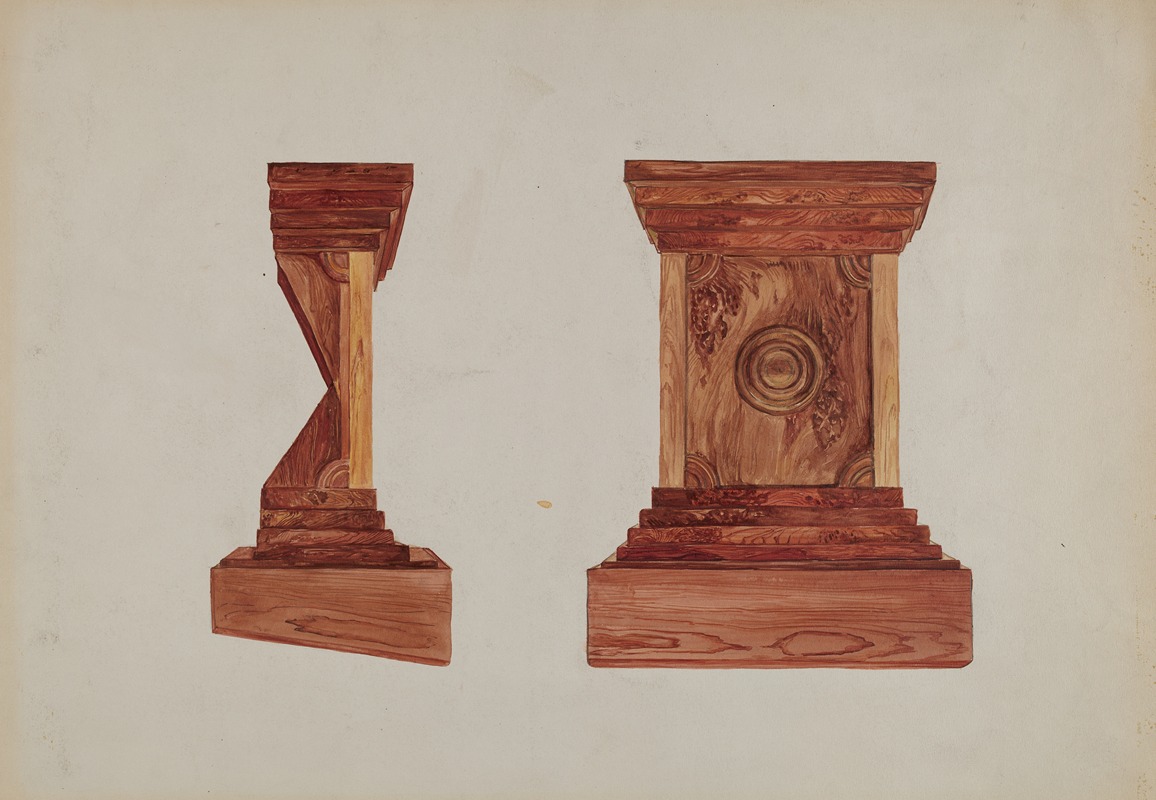 Lena Nastasi - Redwood Burl Pulpit