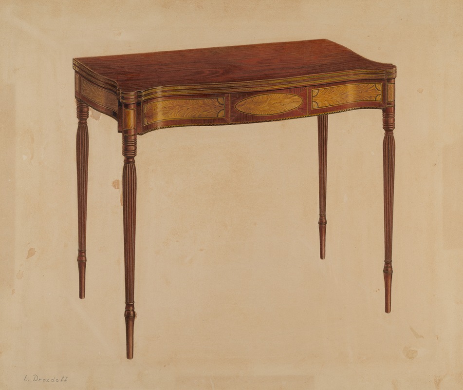 Leo Drozdoff - Card Table