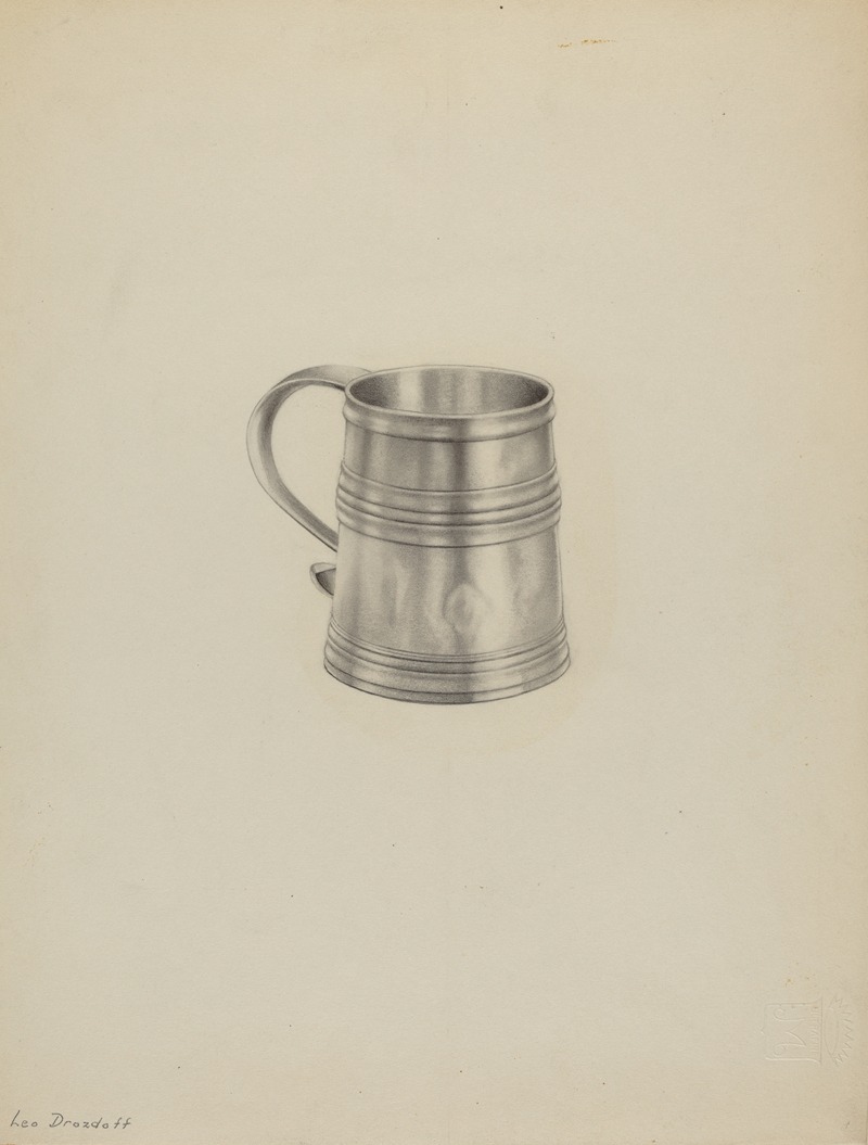 Leo Drozdoff - Silver Mug