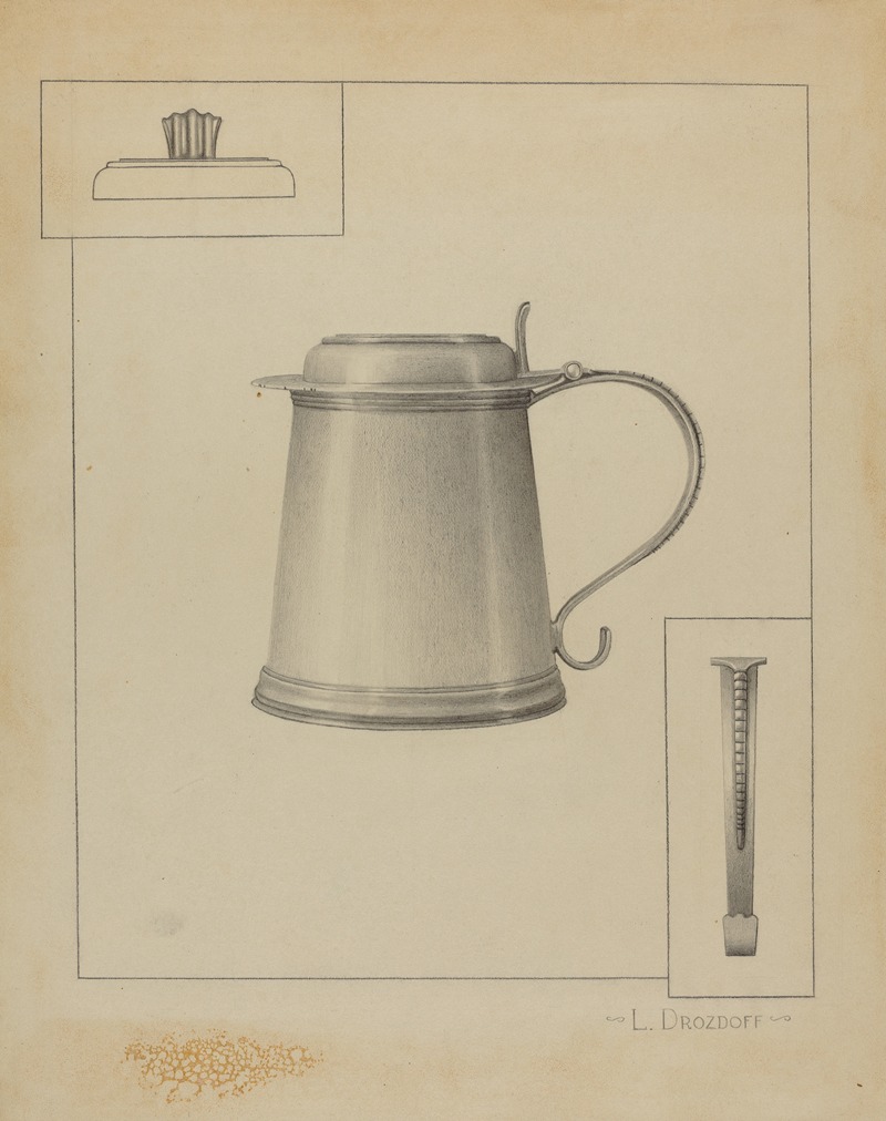 Leo Drozdoff - Silver Tankard