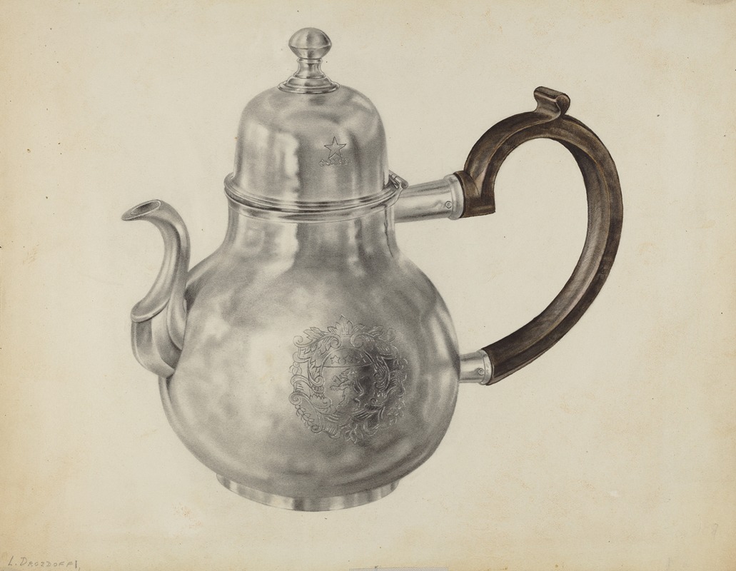 Leo Drozdoff - Silver Teapot