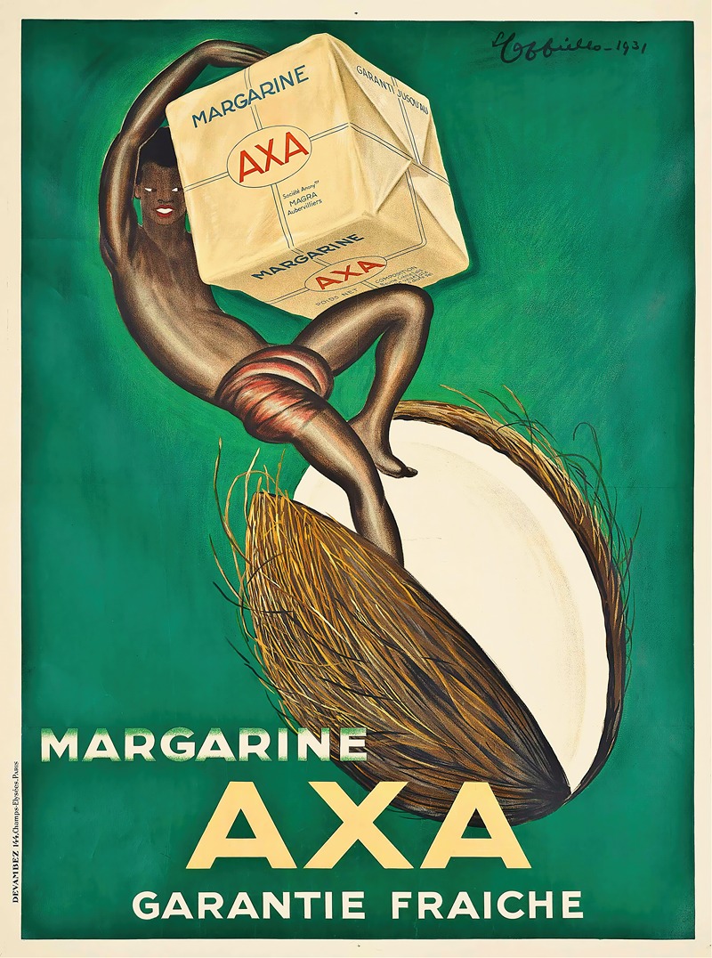 Leonetto Cappiello - Margarine Axa