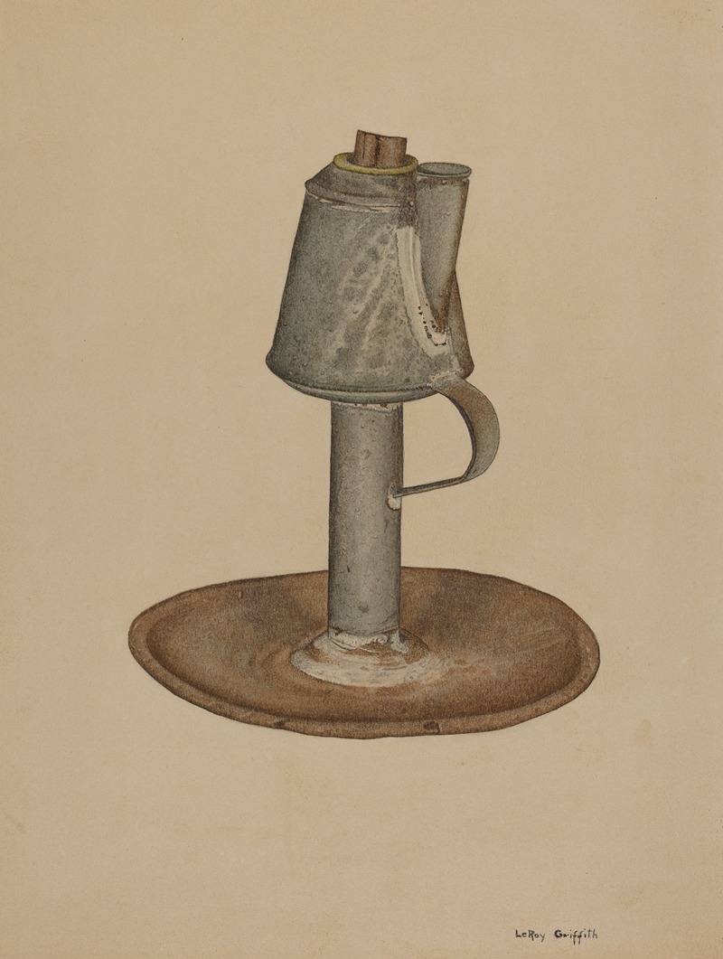 LeRoy Griffith - Camphene Lamp