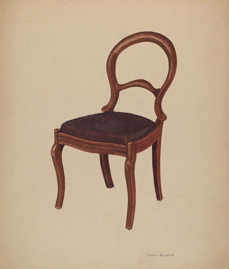 LeRoy Griffith - Parlor Chair