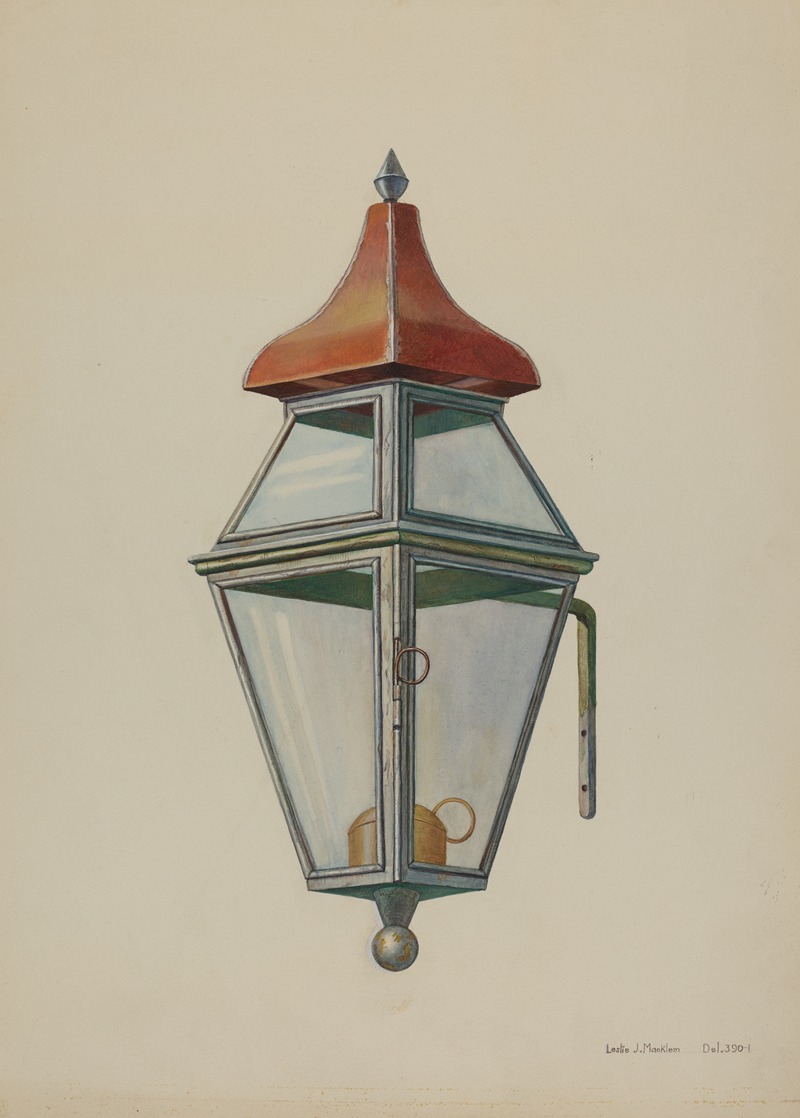 Leslie Macklem - Bracket Lamp