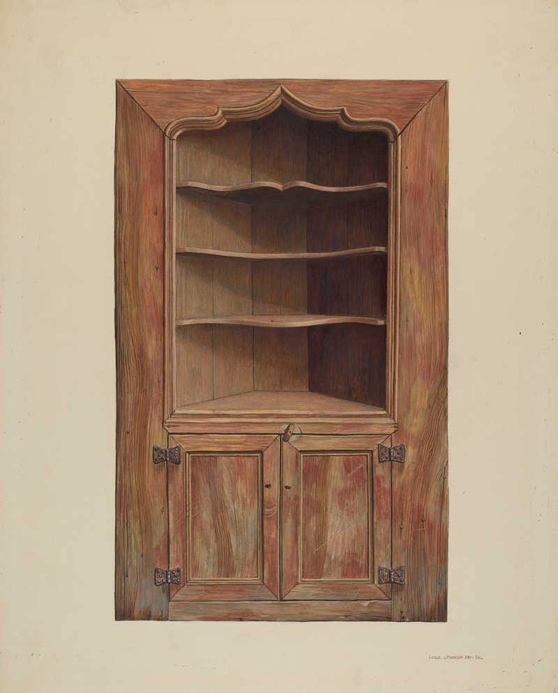 Leslie Macklem - Corner cupboard